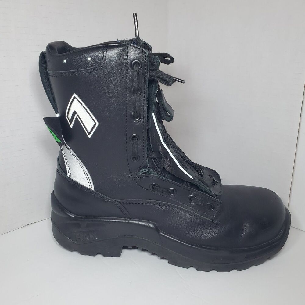 HAIX AirPower XR2 Men 8.5 M Leather Steel Toe Boots EMS Firefighter Tactical